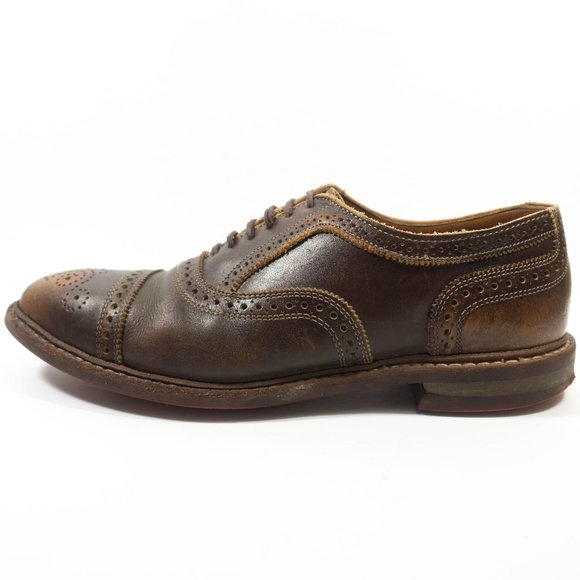 Allen Edmonds Strandmok Cap Toe Dainite Leather Oxford Shoes - Men\'s Size 10 main image 9